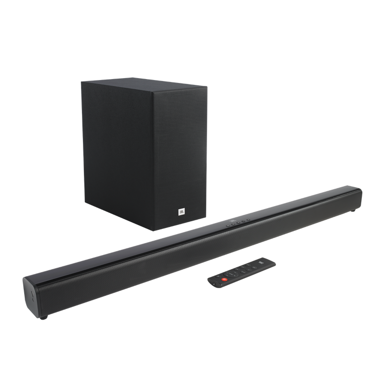 JBL Cinema SB160 - Black - 2.1 Channel soundbar with wireless subwoofer - Hero image number null